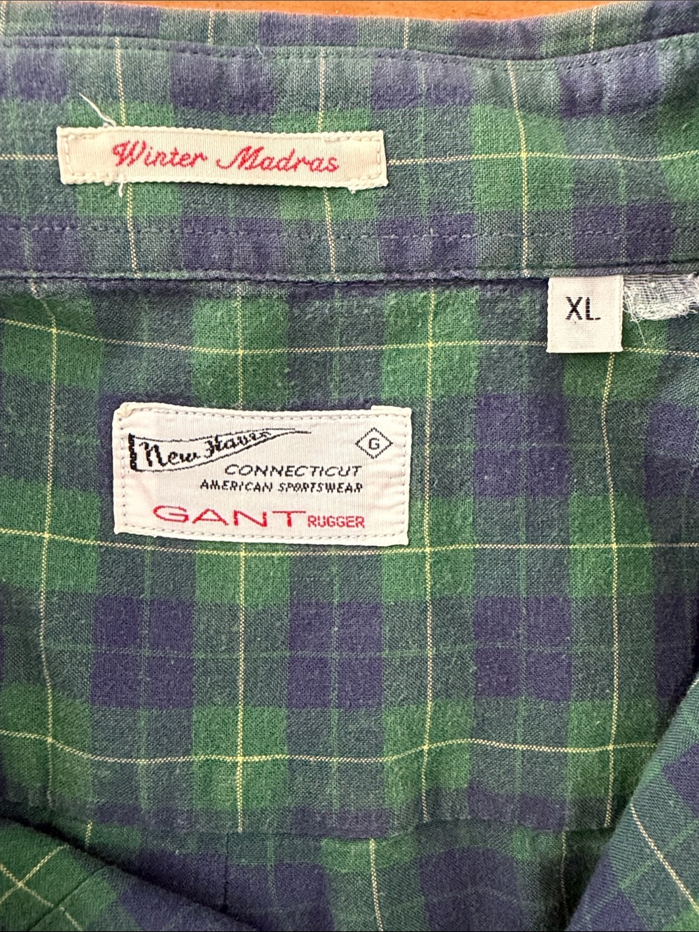 Grant Rugger New Haven Plaid shirt size XL - Picture 7 of 10